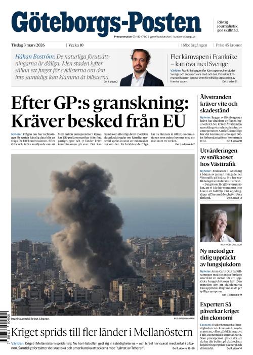 Göteborgs-Posten 3.3.2026