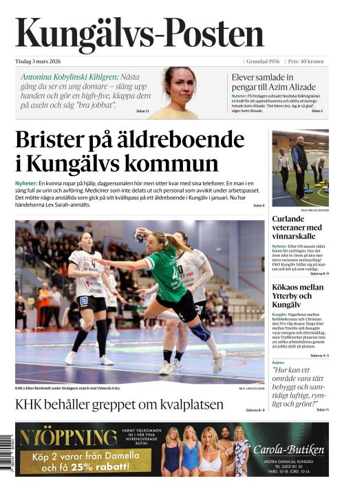 Kungälvs-Posten 3.3.2026