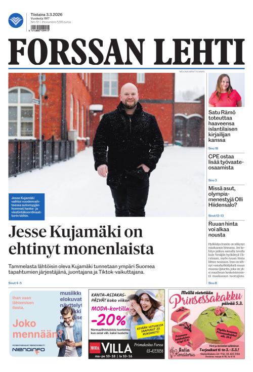 Forssan Lehti 3.3.2026