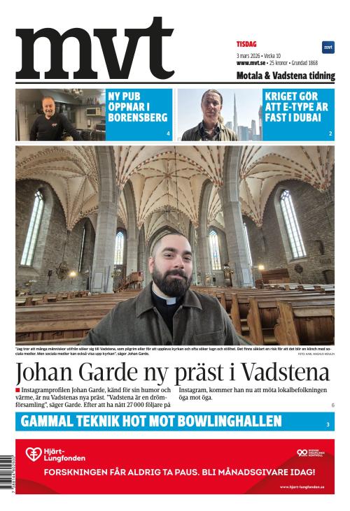 Motala Vadstena Tidning 3.3.2026