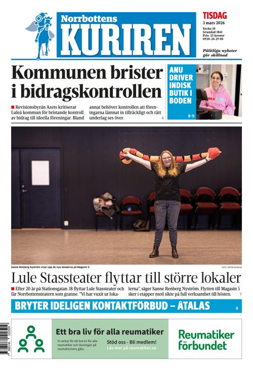 Norrbottens-kuriren 3.3.2026