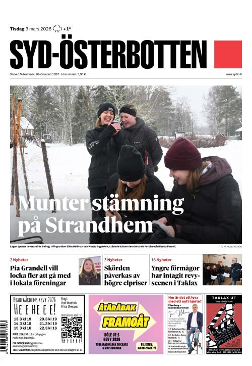 Syd-Österbotten 3.3.2026