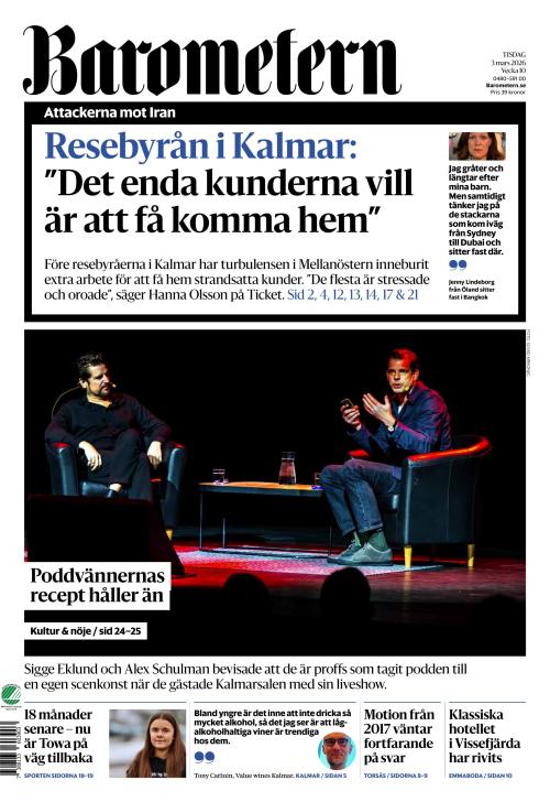 Barometern OT 3.3.2026