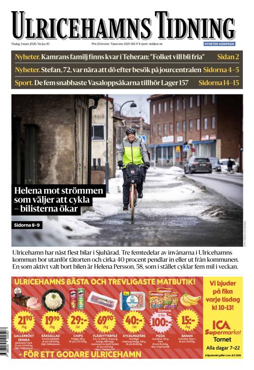 Ulricehamns Tidning 3.3.2026