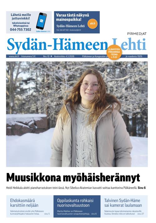 Sydän-Hämeen Lehti 4.3.2026