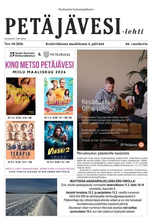 Petäjävesi 4.3.2026