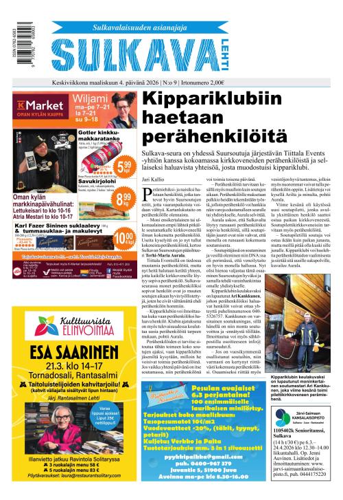 Sulkava-lehti 4.3.2026