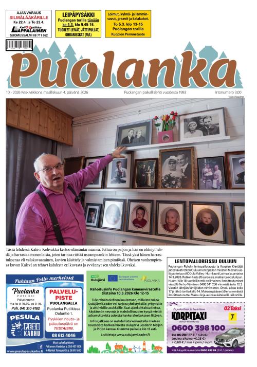 Puolanka-lehti 4.3.2026