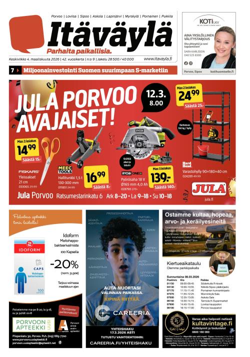 Itäväylä 4.3.2026