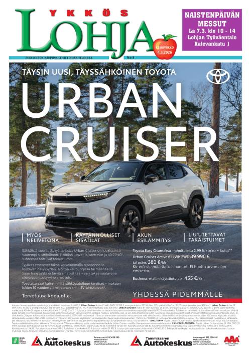Kaupunkilehti Ykkös-Lohja 10/2026