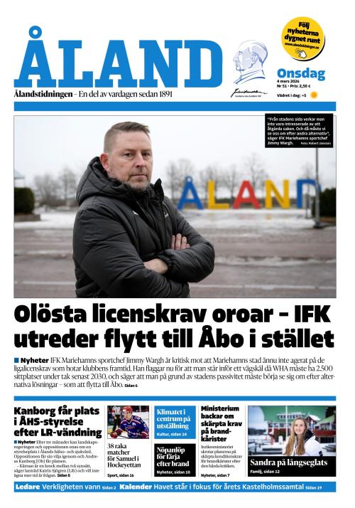 Ålandstidningen 4.3.2026
