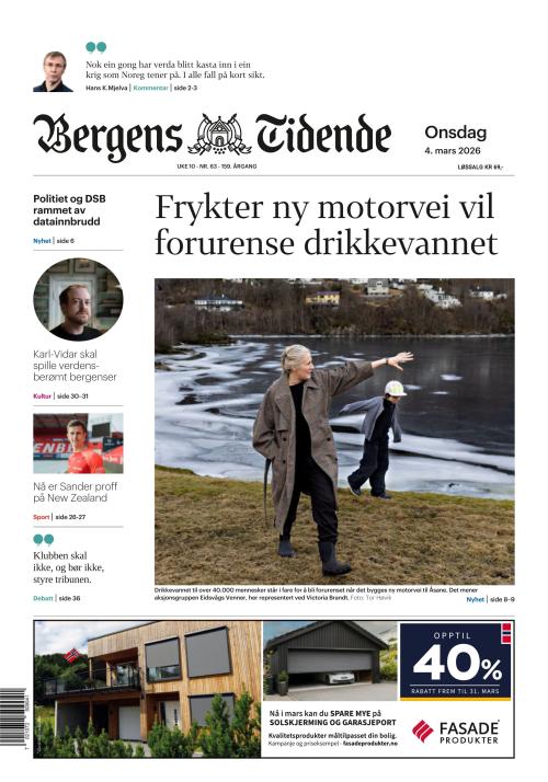 Bergens Tidende 4.3.2026