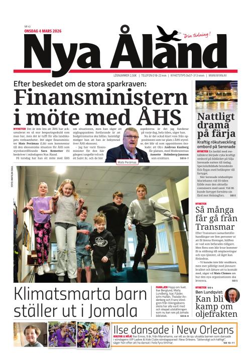 Nya Åland 4.3.2026