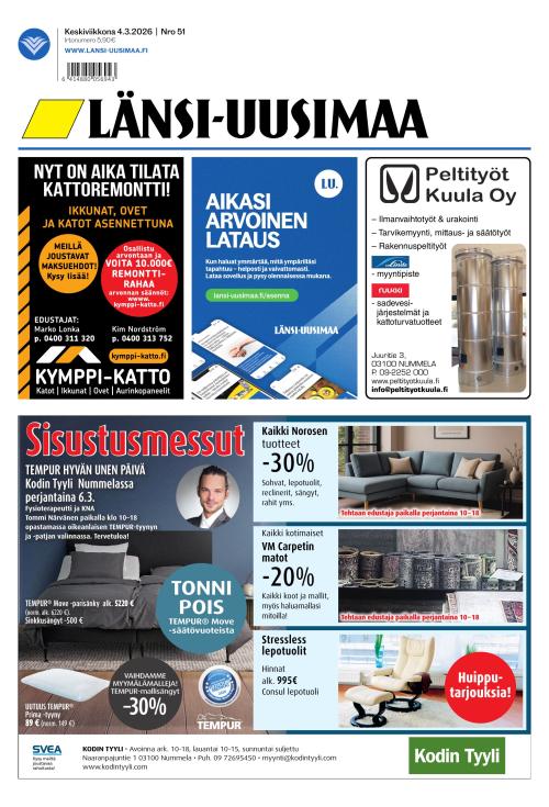 Länsi-Uusimaa 4.3.2026