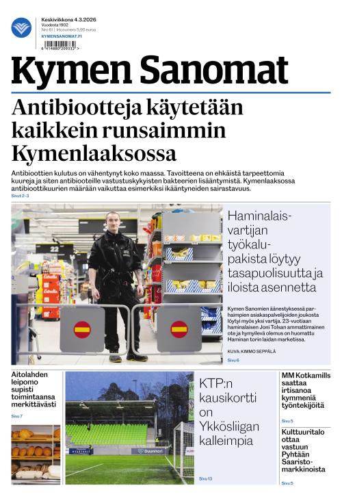 Kymen Sanomat 4.3.2026