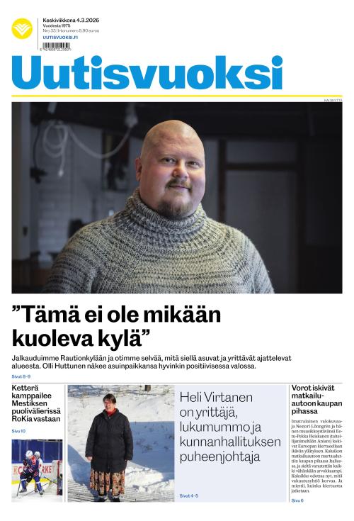 Uutisvuoksi 4.3.2026