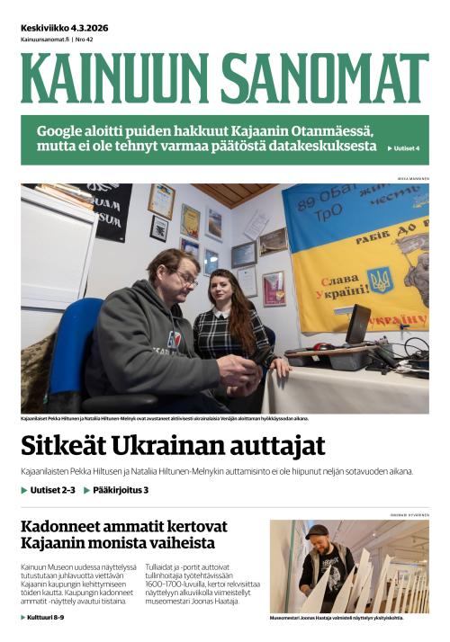 Kainuun Sanomat 4.3.2026