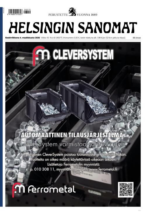 Helsingin Sanomat 4.3.2026