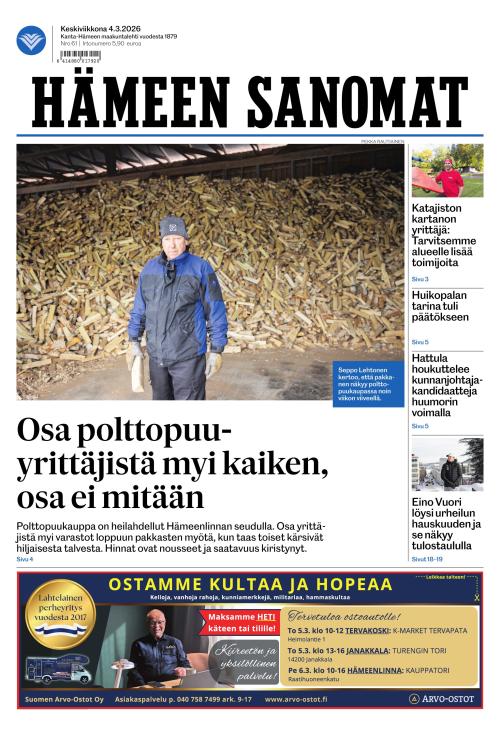 Hämeen Sanomat 4.3.2026