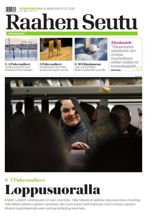 Raahen Seutu 4.3.2026