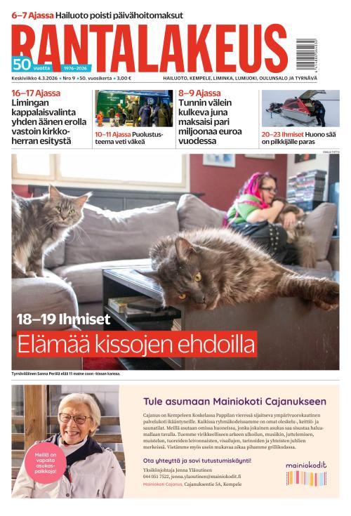 Rantalakeus 4.3.2026