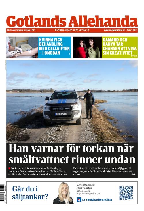 Gotlands Allehanda 4.3.2026