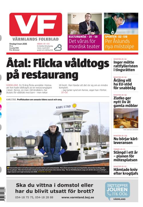 Värmlands Folkblad 4.3.2026