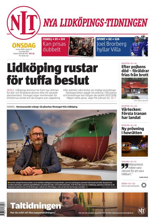 Nya Lidköpings-Tidningen 4.3.2026