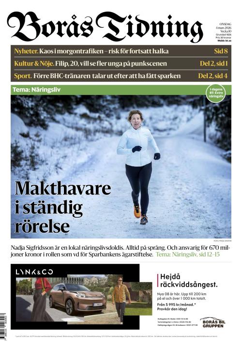 Borås Tidning 4.3.2026