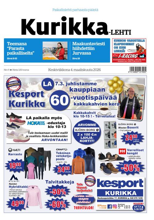 Kurikka-lehti 4.3.2026