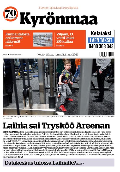 Kyrönmaa-lehti 4.3.2026