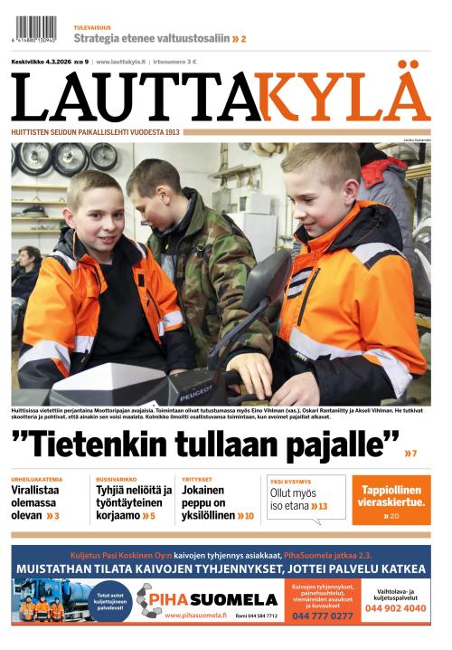 Lauttakylä-lehti 4.3.2026