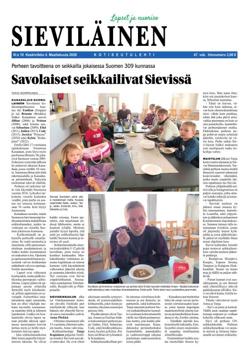 Sieviläinen 4.3.2026