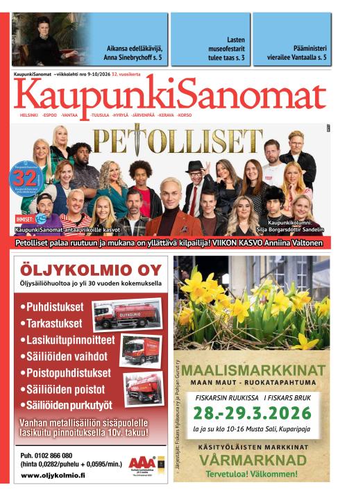 Kaupunkisanomat 6.3.2026
