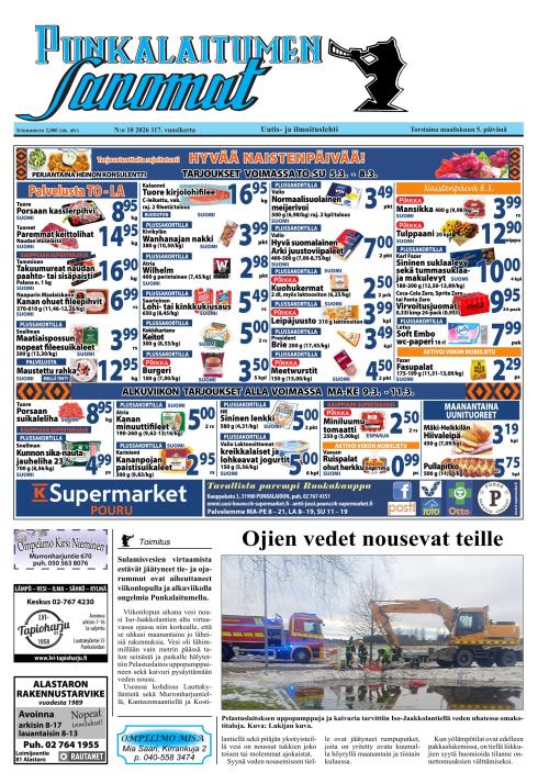 Punkalaitumen Sanomat 5.3.2026