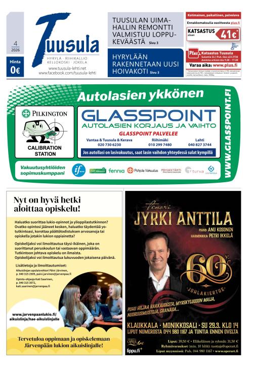 Tuusula-lehti 5.3.2026