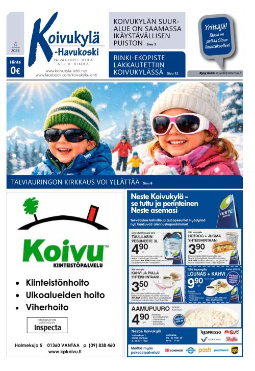 Koivukylä 5.3.2026