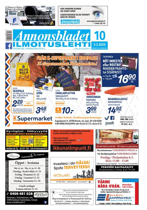 Annonsbladet 5.3.2026