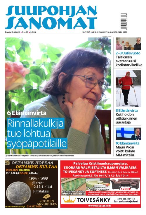 Suupohjan Sanomat 5.3.2026