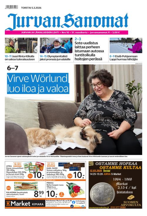 Jurvan Sanomat 5.3.2026