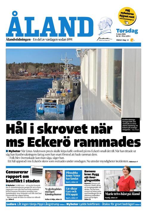 Ålandstidningen 5.3.2026