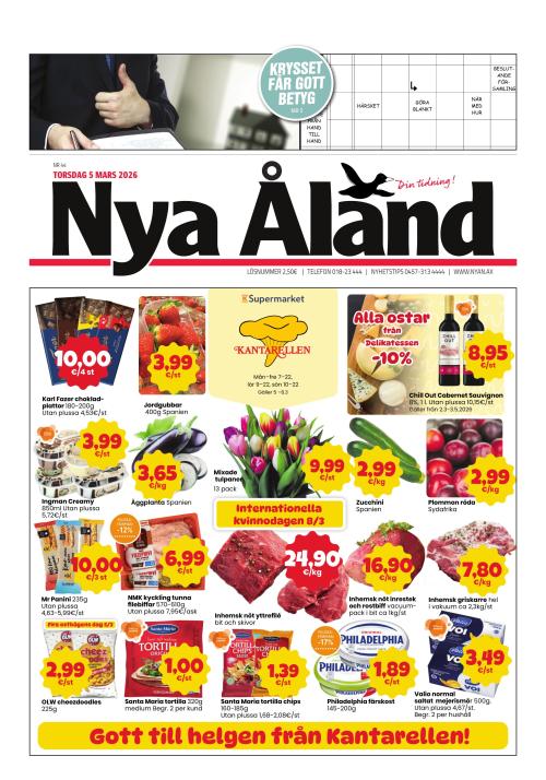 Nya Åland 5.3.2026