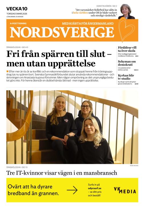 Nordsverige 5.3.2026