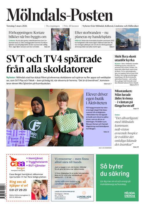Mölndals-Posten 5.3.2026