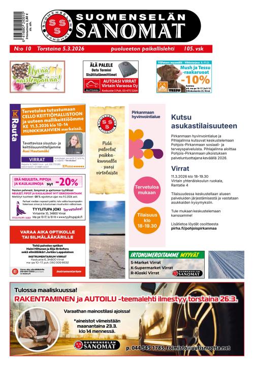 Suomenselän Sanomat 5.3.2026