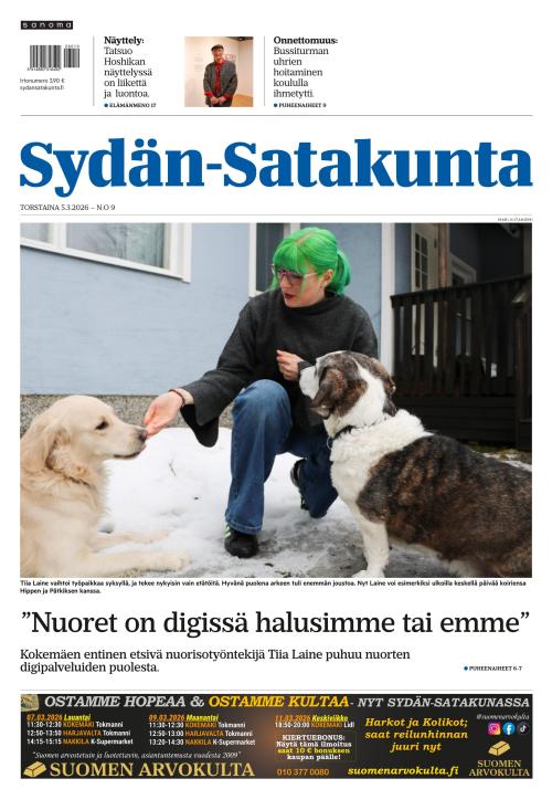 Sydän-Satakunta ja Jokilaakso 5.3.2026