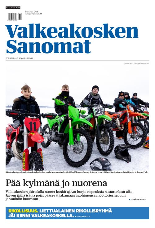 Valkeakosken Sanomat 5.3.2026