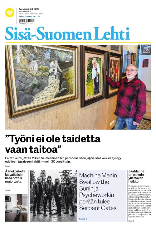 Sisä-Suomen Lehti 5.3.2026