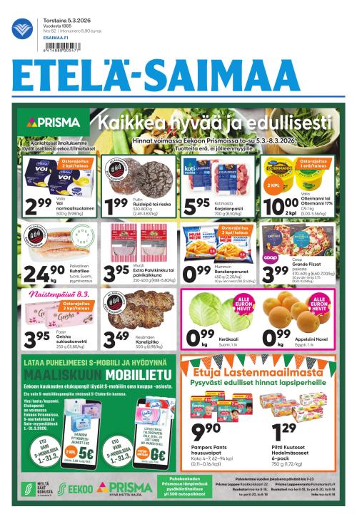 Etelä-Saimaa 5.3.2026