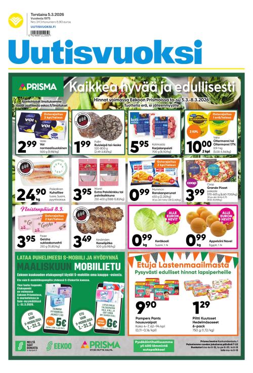 Uutisvuoksi 5.3.2026